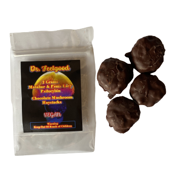 Dr. Feelgood – Schokoladenpilz-Heuhaufen