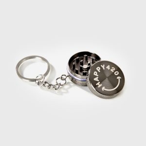 Happy420 Keychain Grinder