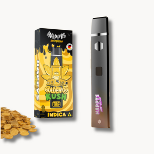 Happys Amsterdam Premium 1ml TAC Vape Golden OG Kush - Indica