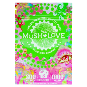 Mush Love – Wassermelonen-, Limetten- und Erdbeergummis